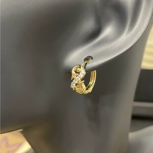 Infinity Hoop Earring / Infinidad Aro Aretes